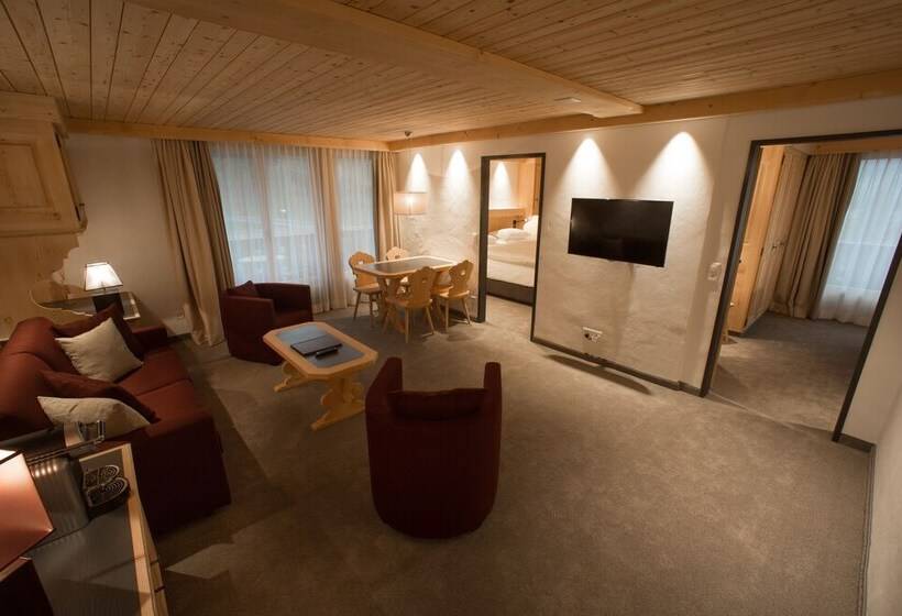 Люкс 2 Спальни, Bernerhof Swiss Quality Hotel Gstaad