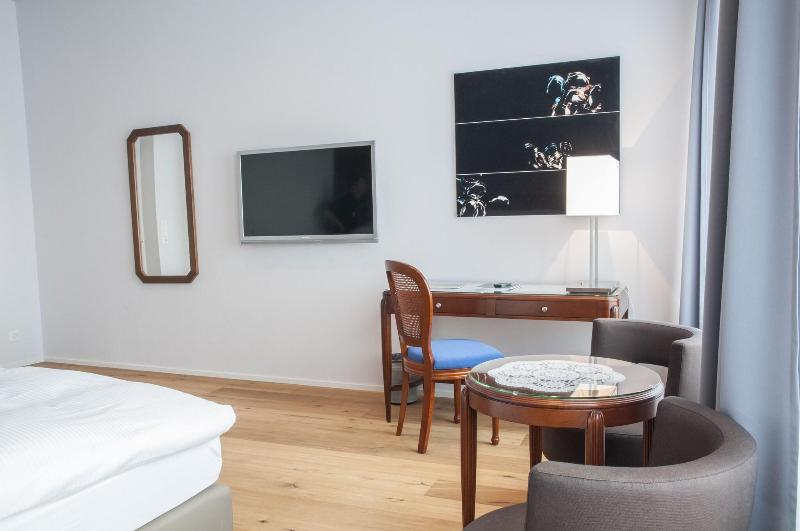 اتاق استاندارد با چشم‌انداز, Romantik Hotel Beau Rivage Weggis
