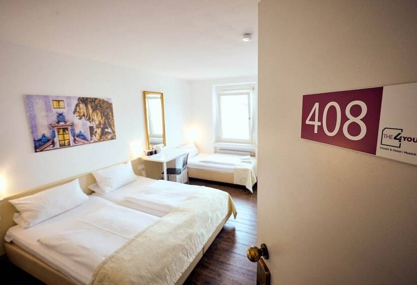 标准三人间, The 4you Hostel & Hotel Munich