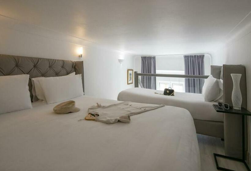 חדר סטנדרט לשלושה, Golden Tulip Cannes Hotel De Paris