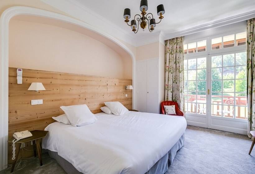 Номер Классический Вид на Озеро, La Verniaz Et Ses Chalets