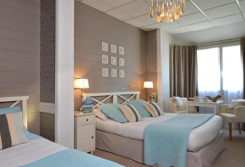 اتاق استاندارد سه نفره, Cit Hotel Normandy Hotel Pornichet La Baule
