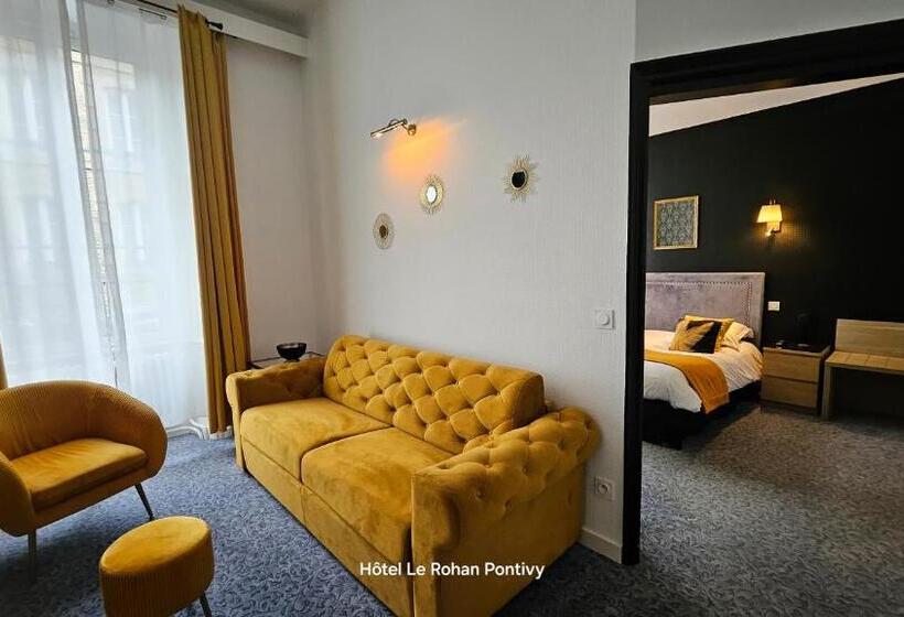 Люкс Кровать Кинг, Hôtel Le Rohan Charme Et Caractère