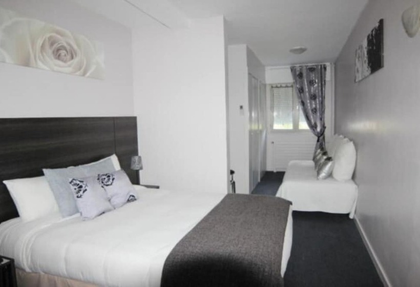 标准间, The Originals City, Hôtel Villancourt, Grenoble Sud