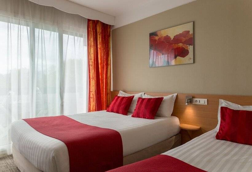 标准三人间, The Originals City, Hôtel Villancourt, Grenoble Sud
