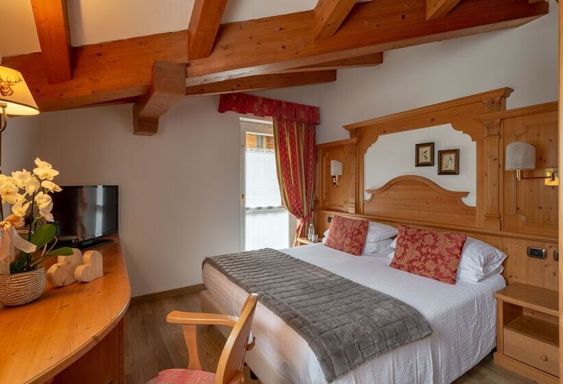 디럭스 룸, Brunet  The Dolomites Resort