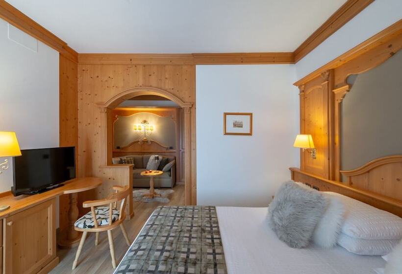 디럭스 룸, Brunet  The Dolomites Resort
