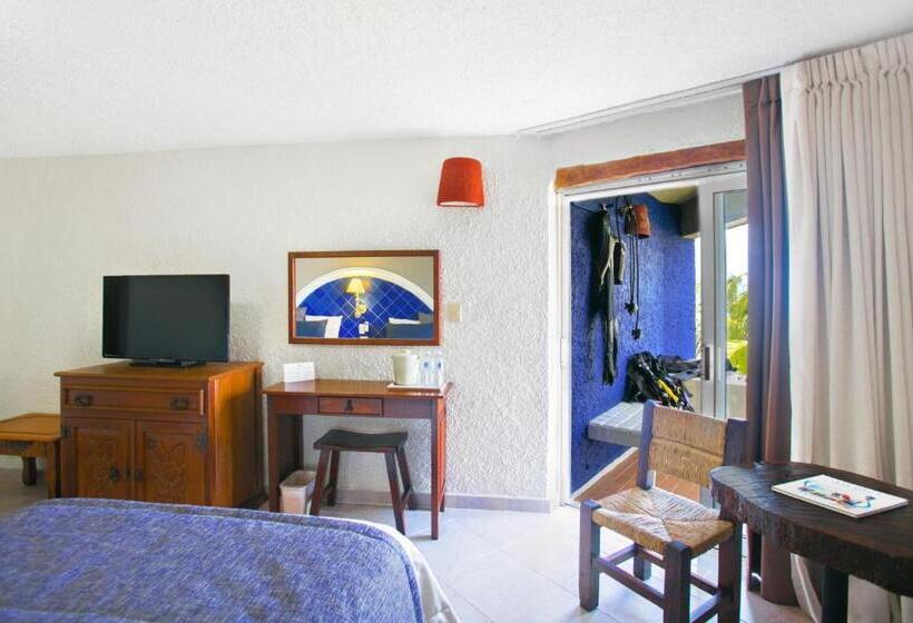 Superior-huone Puutarhanäkymä, Casa Del Mar Cozumel Hotel & Dive Resort