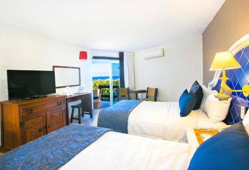 Standard-huone Merinäkymä Parveke, Casa Del Mar Cozumel Hotel & Dive Resort