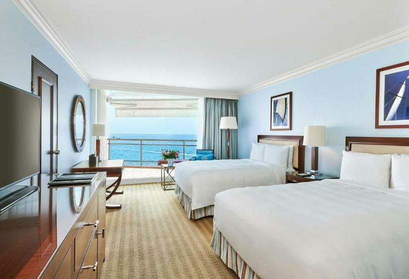 اتاق استاندارد با چشم‌انداز دریا, Fairmont Montecarlo