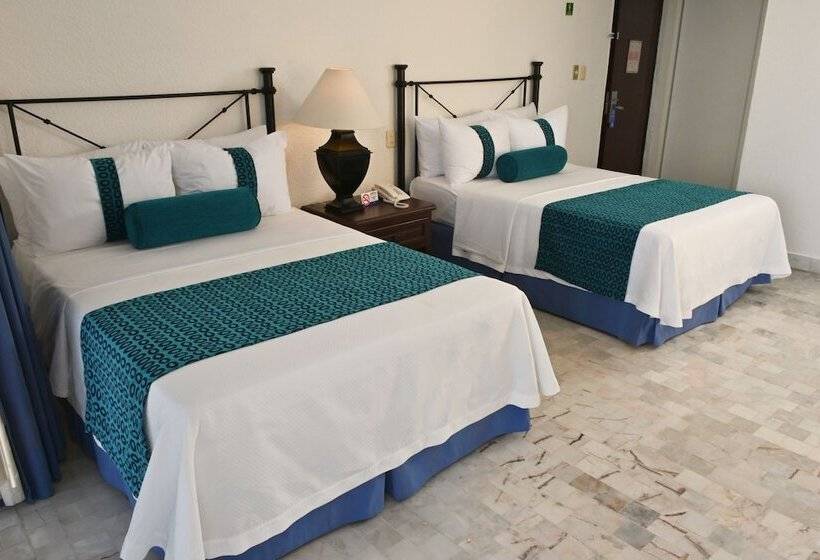 Chambre Standard 2 Lits Doubles, Ritz Acapulco All Inclusive