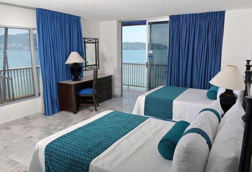 Chambre Standard 2 Lits Doubles, Ritz Acapulco All Inclusive