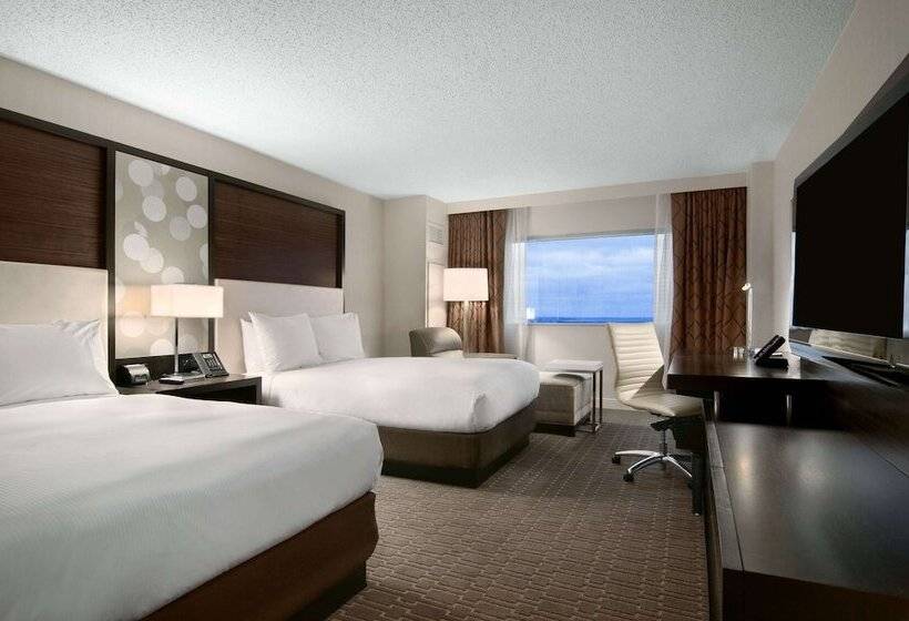Quarto Estandar 2 Camas Casal, Hilton Atlanta Airport