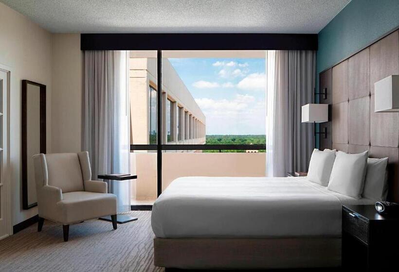 Suite met Kingsize Bed, Houston Marriott Westchase