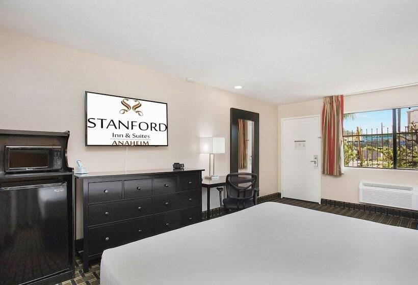 标准间带双人床, Stanford Inn & Suites Anaheim