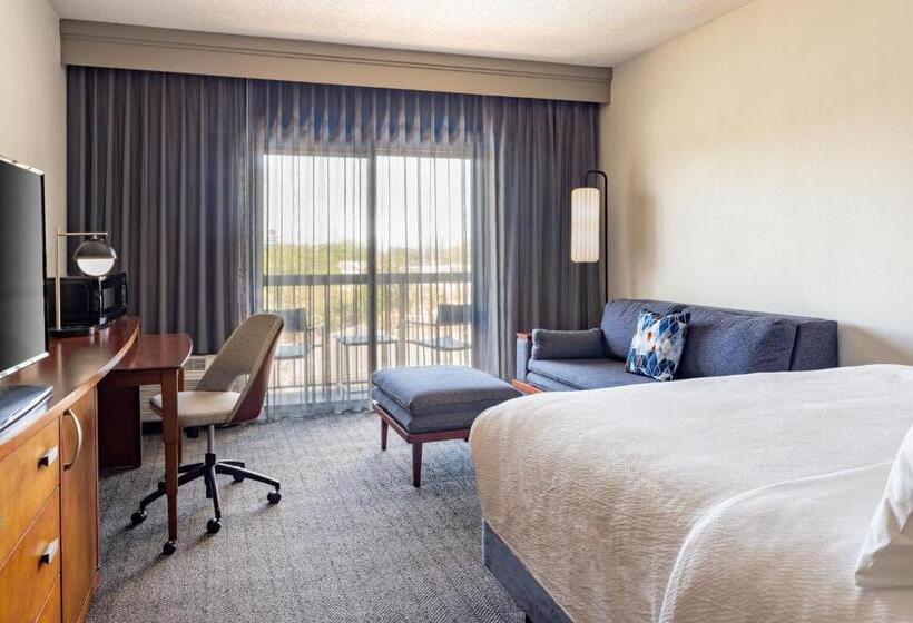 キングサイズベッドのデラックスルーム, Courtyard Tampa Westshore/airport