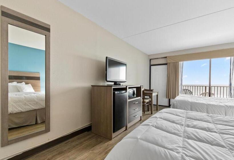 Quarto Estandar Vista Mar com Sacada, Ocean Crest Inn And Suites