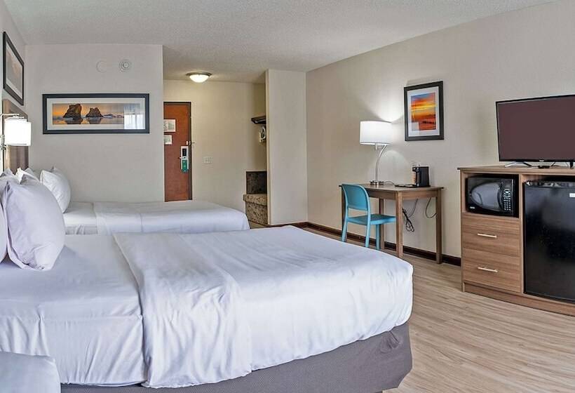스탠다드 룸 더블 침대 2개, Quality Inn Milansandusky