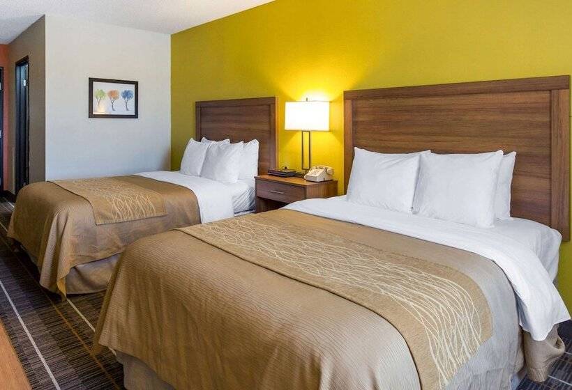 Номер Стандарт 2 Двуспальные Кровати, Quality Inn Stephens Citywinchester South