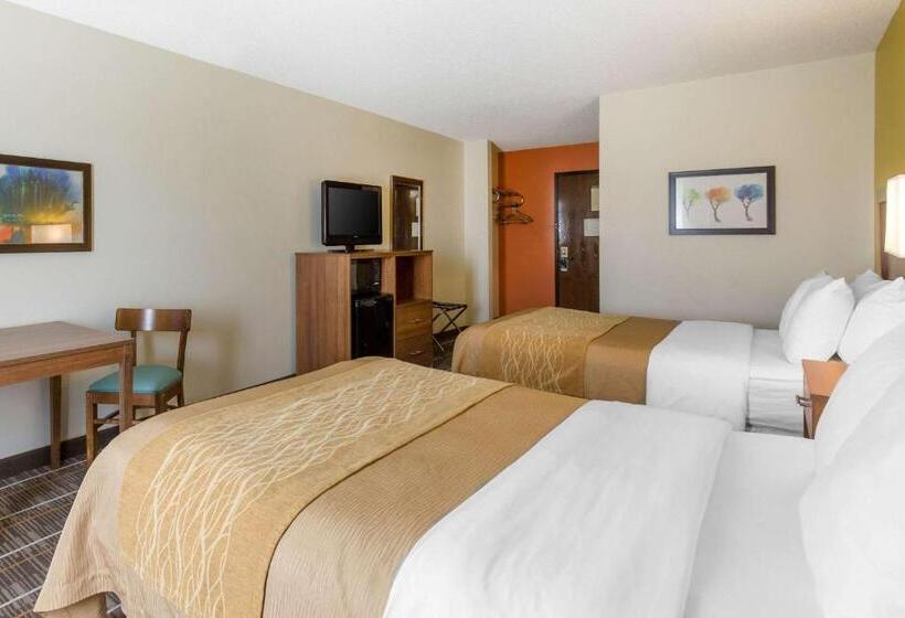 Номер Стандарт 2 Двуспальные Кровати, Quality Inn Stephens Citywinchester South