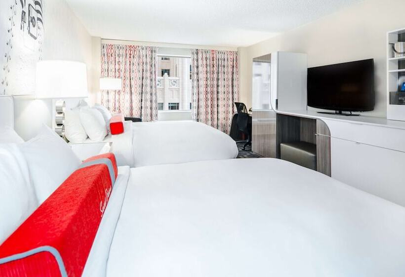Номер Стандарт 2 Двуспальные Кровати, The Curtis Denver  A Doubletree By Hilton