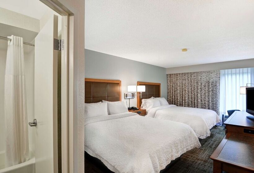 Номер Стандарт 2 Двуспальные Кровати, Hampton Inn Columbia I26 Airport