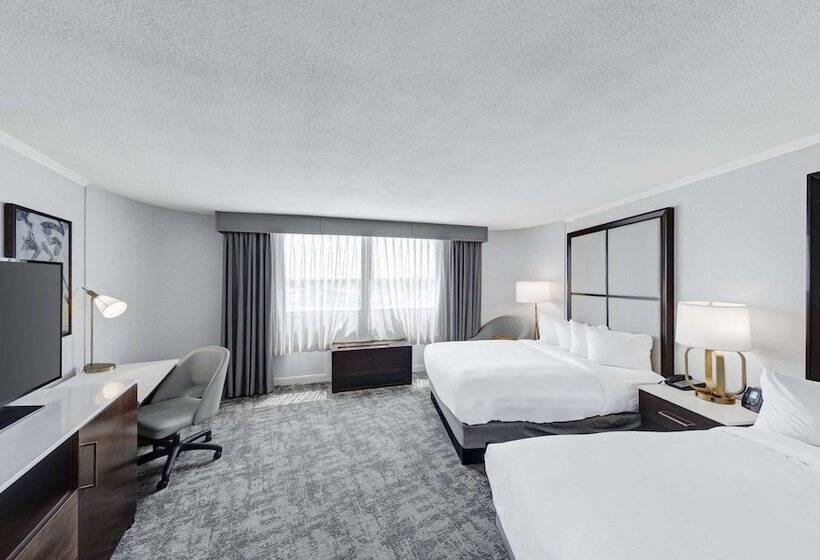 Standard-huone 2 Parivuodetta, Hilton Chicago/oak Lawn