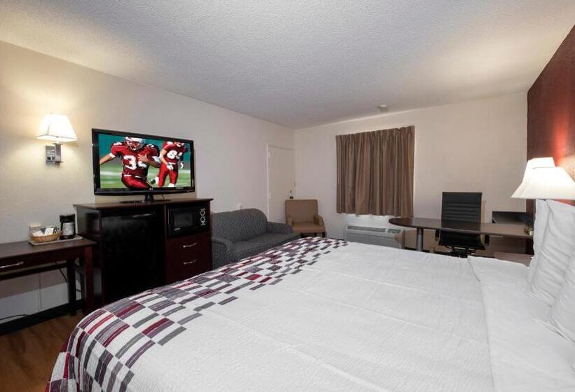 디럭스 룸 킹사이즈 침대, Red Roof Inn Warrenton