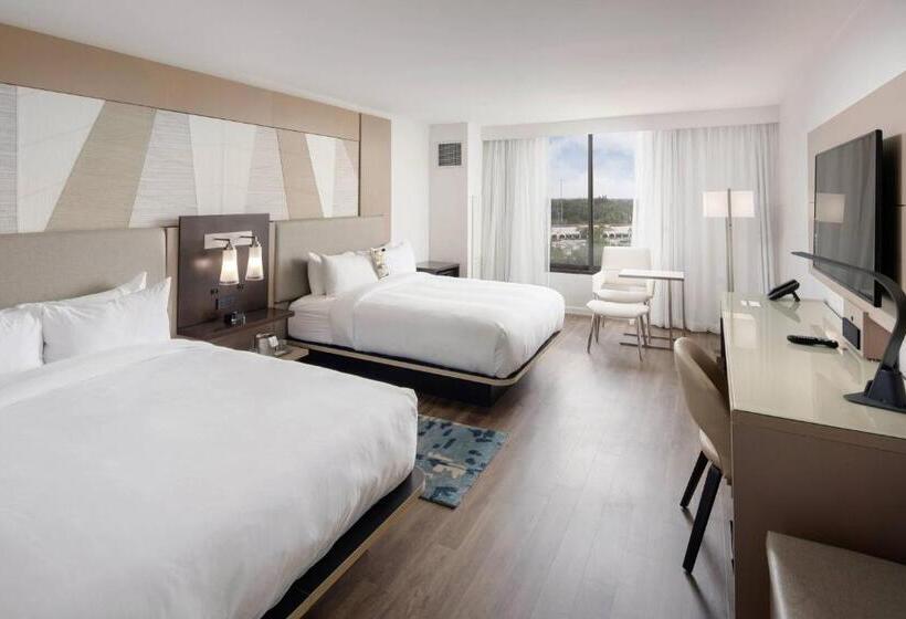 キングサイズベッドのデラックスルーム, Palm Beach Gardens Marriott