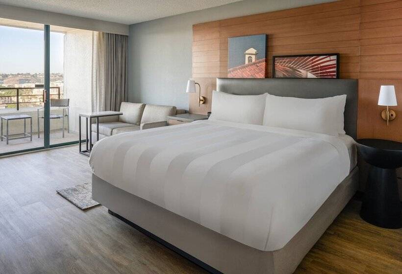 标准间带双人床, San Diego Marriott Mission Valley