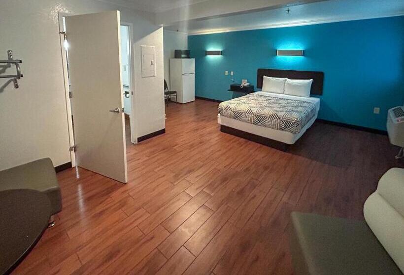 스탠다드 룸 킹사이즈 침대, Motel 6 Ontario Ca Convention Center Airport