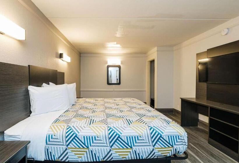 Номер Стандарт Кровать Кинг Адаптированный для Инвалидов, Motel 6 baytown, Tx  Garth Rd