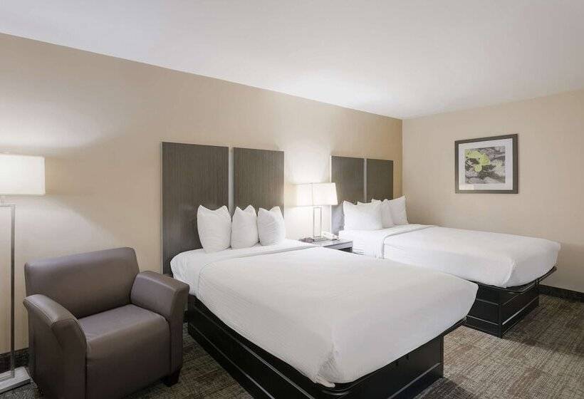 ２ダブルベッドのスタンダードルーム, Best Western Northwest Indiana Inn