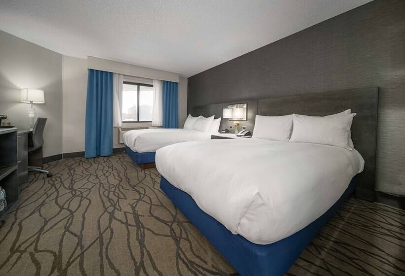 Номер Стандарт 2 Двуспальные Кровати, Doubletree By Hilton Hotel Racine Harbourwalk