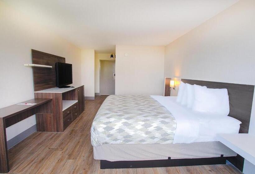 带大床的标准间, Americas Best Value Inn Winston Salem, Nc