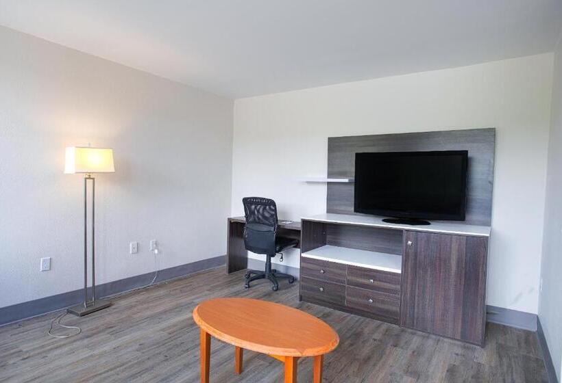 带大床的套房, Americas Best Value Inn Winston Salem, Nc