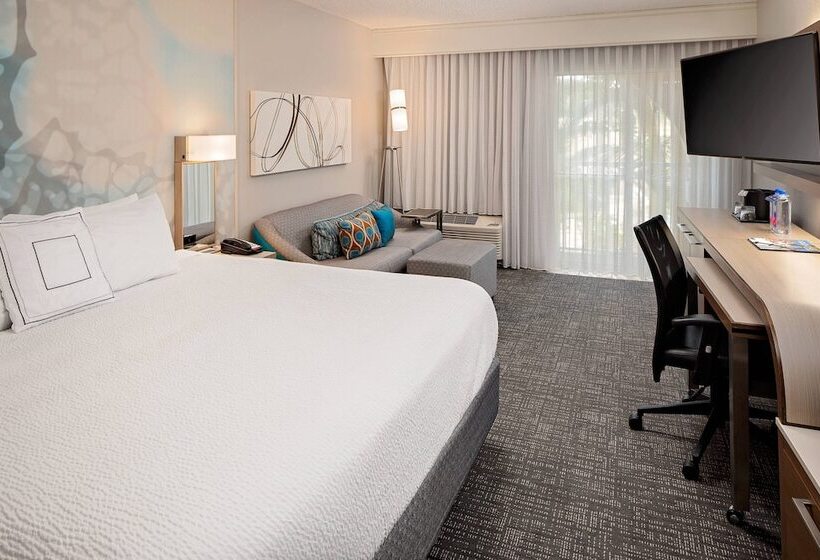 디럭스 인테리어 룸, Courtyard By Marriott Fort Lauderdale North/cypress Creek