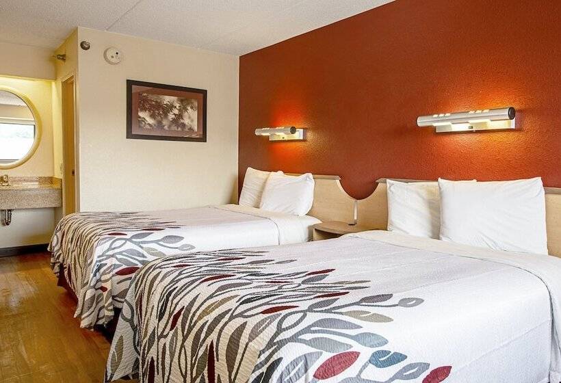 Номер Стандарт 2 Двуспальные Кровати, Red Roof Inn Canton