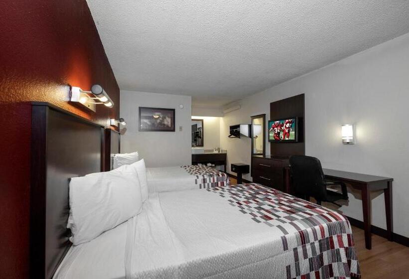 Номер Стандарт 2 Двуспальные Кровати, Red Roof Inn Washington Dc  Lanham