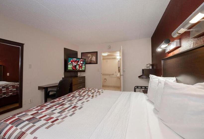 Номер Стандарт Кровать Кинг Адаптированный для Инвалидов, Red Roof Inn Washington Dc  Lanham