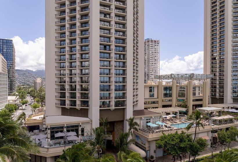 اتاق استاندارد با 2 تخت دوبل, Moana Surfrider, A Westin Resort & Spa, Waikiki Beach