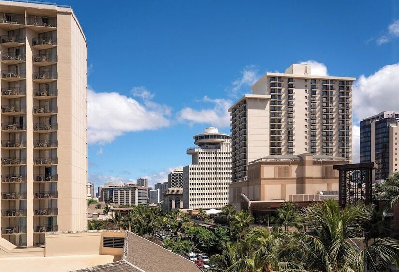 اتاق استاندارد با 2 تخت دوبل, Moana Surfrider, A Westin Resort & Spa, Waikiki Beach