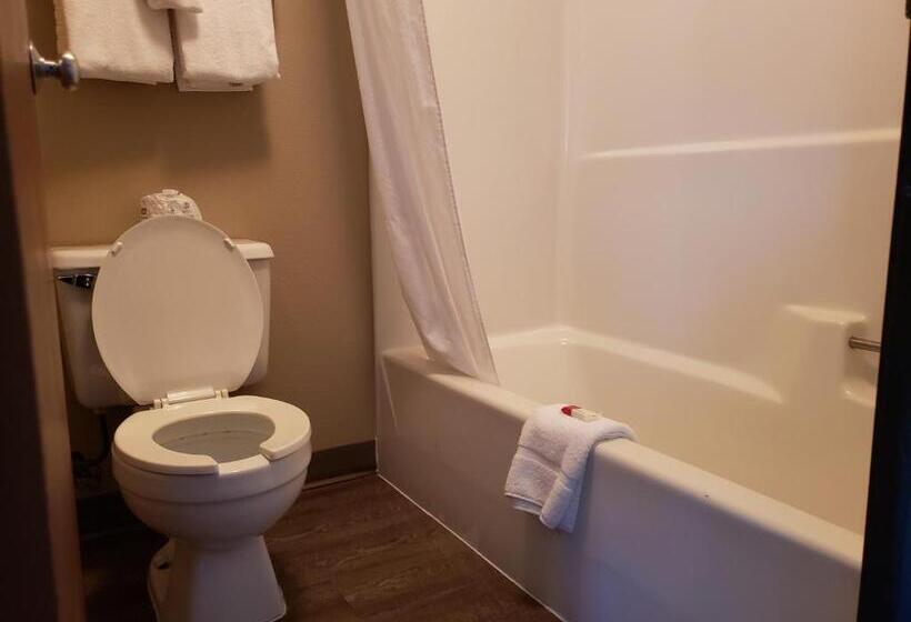 带大床的标准间, Super 8 By Wyndham Milwaukee Airport