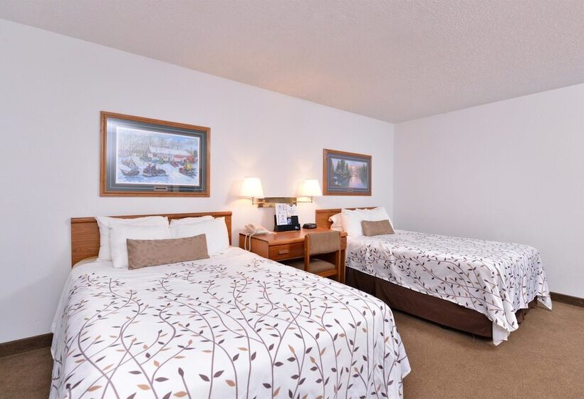 Номер Стандарт 2 Двуспальные Кровати, Americas Best Value Inn & Suites International Falls