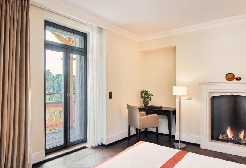 Superior suite with lake view, The Dolder Grand   City And Spa Resort Zurich