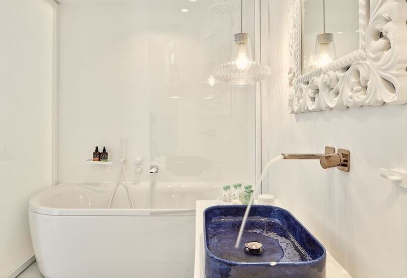 اتاق سوپریور با چشم‌انداز دریا, Katikies Mykonos - The Leading Hotels Of The World