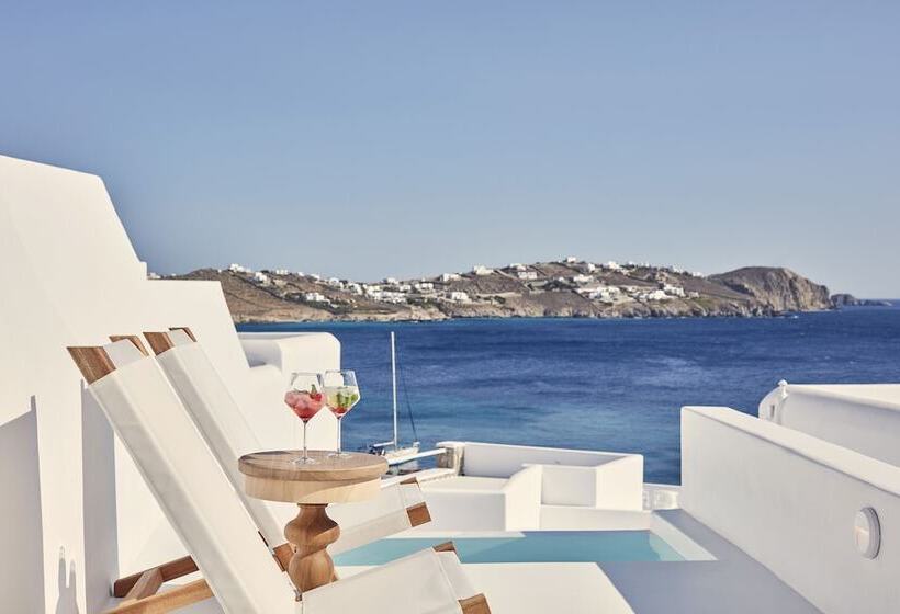 Люкс Сеньор Вид на Море, Katikies Mykonos - The Leading Hotels Of The World