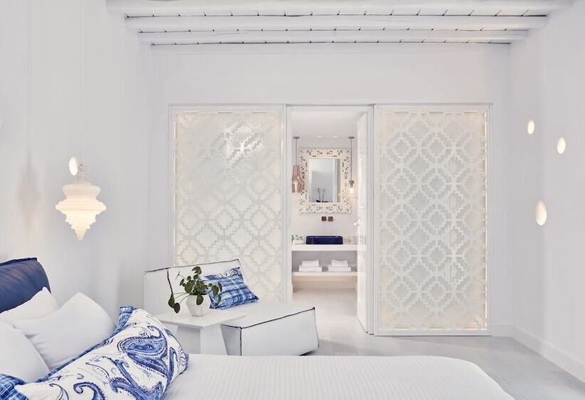 Люкс Сеньор Вид на Море, Katikies Mykonos - The Leading Hotels Of The World