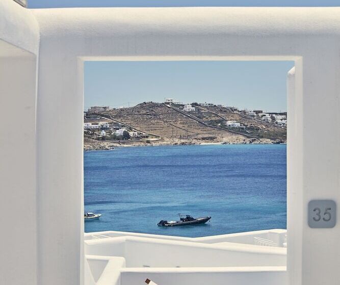 Люкс Superior Вид на Море, Katikies Mykonos - The Leading Hotels Of The World