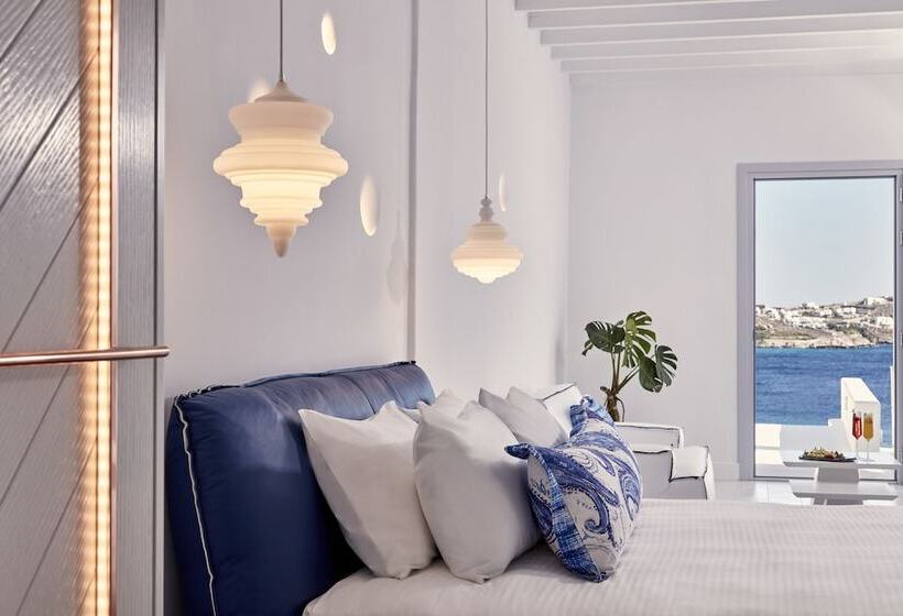 Люкс Superior Вид на Море, Katikies Mykonos - The Leading Hotels Of The World